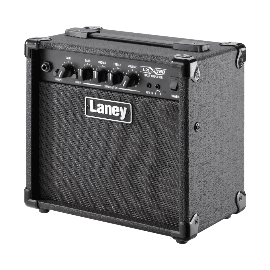 Laney LX15B - Compact 15W Bass Guitar Combo Amplifier with 2 x 5" Woofers 2