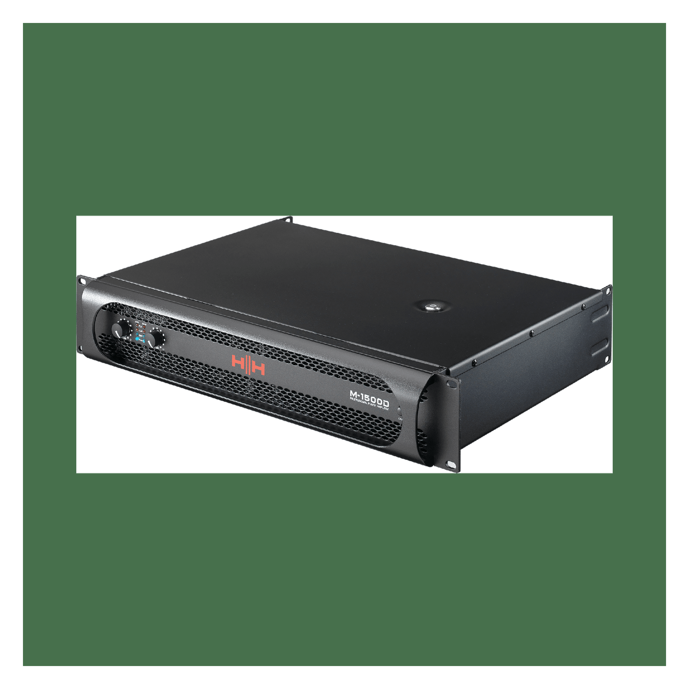 HH Audio M-1500D 2 x 1500W Stereo Power Amplifier 6