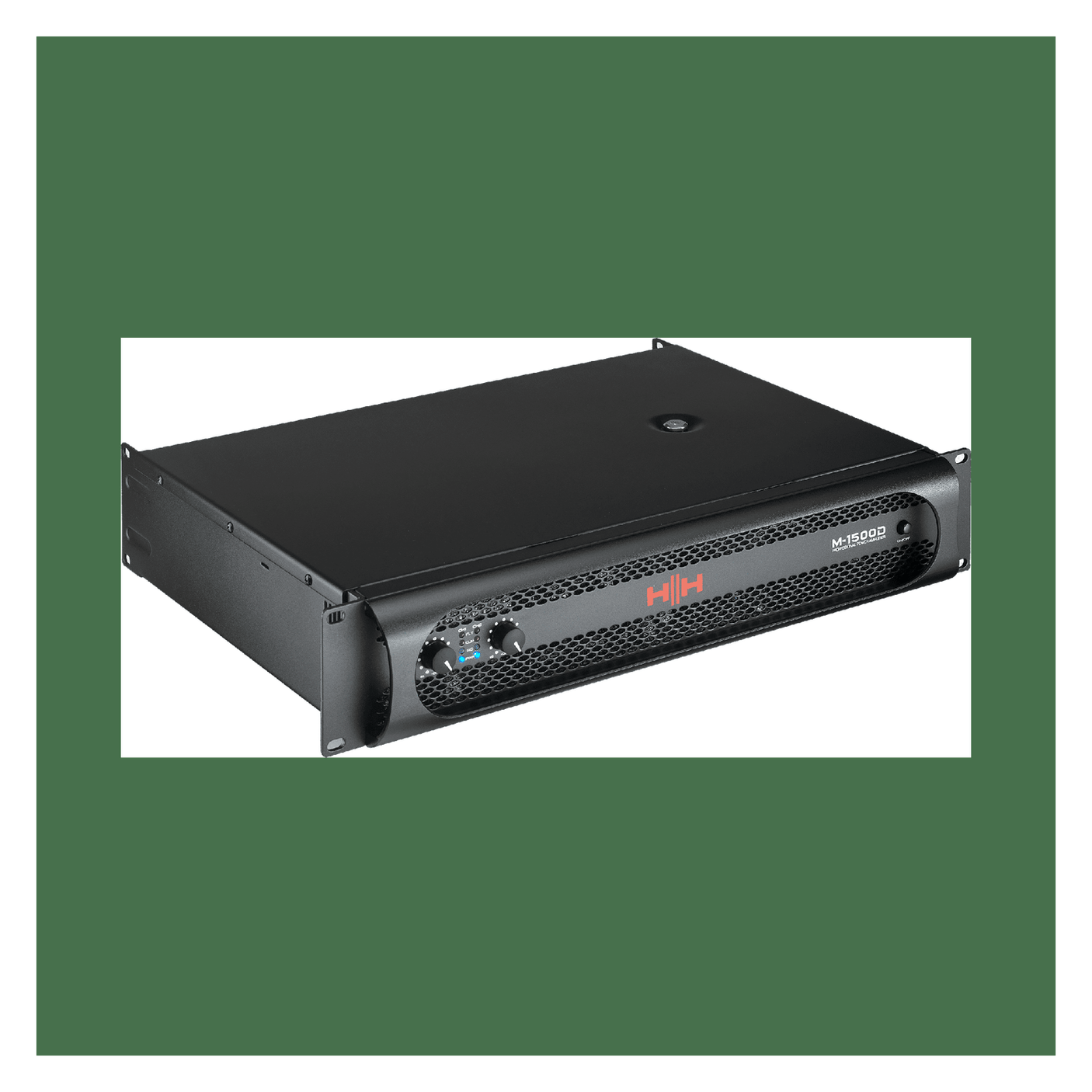 HH Audio M-1500D 2 x 1500W Stereo Power Amplifier 7