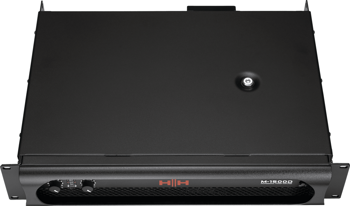 HH Audio M-1500D 2 x 1500W Stereo Power Amplifier 5