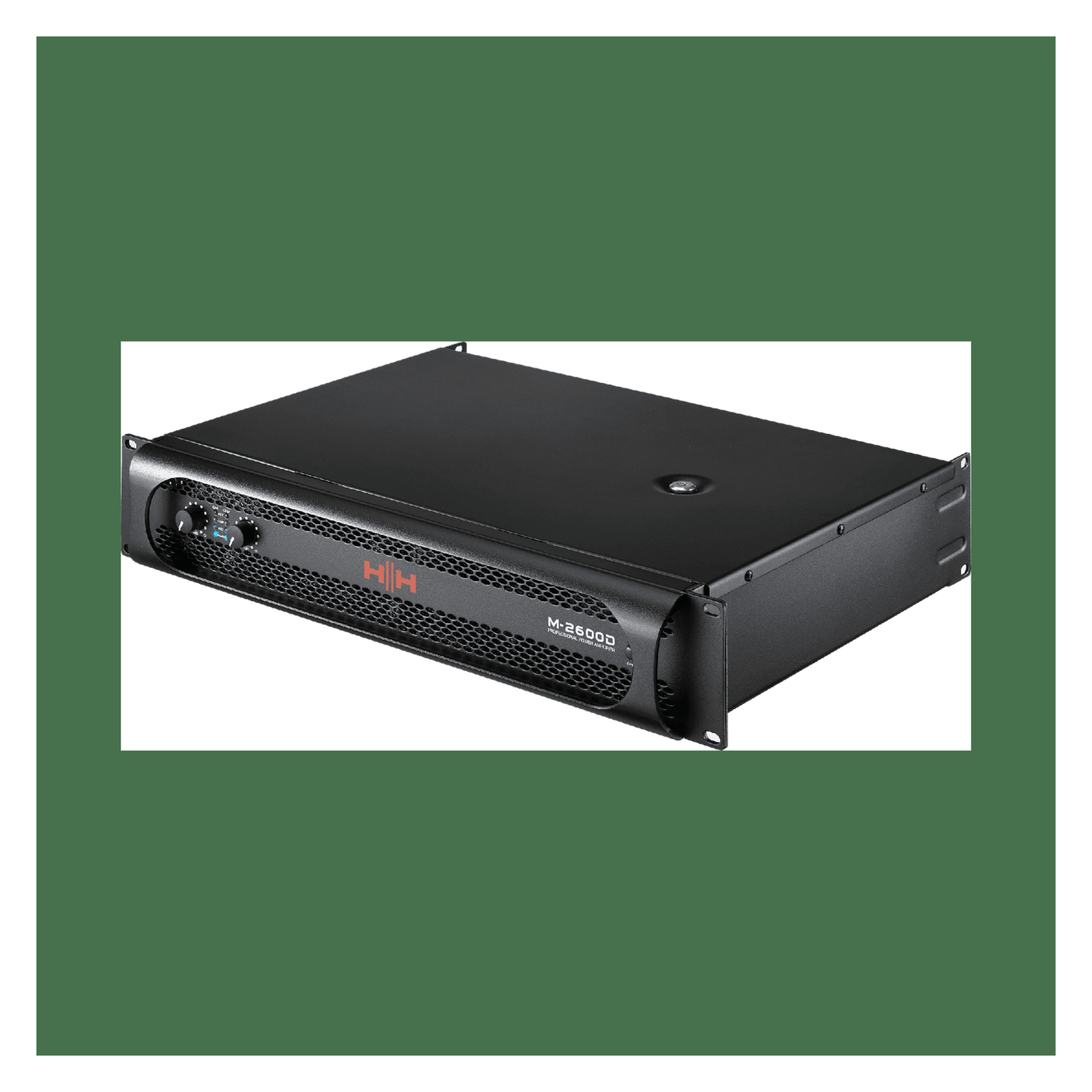 HH Audio M-2600D 2 x 2600W Stereo Power Amplifier 5