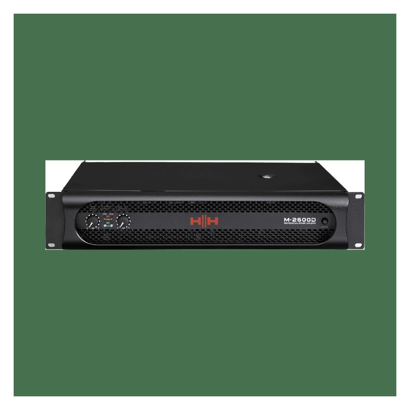 HH Audio M-2600D 2 x 2600W Stereo Power Amplifier 1