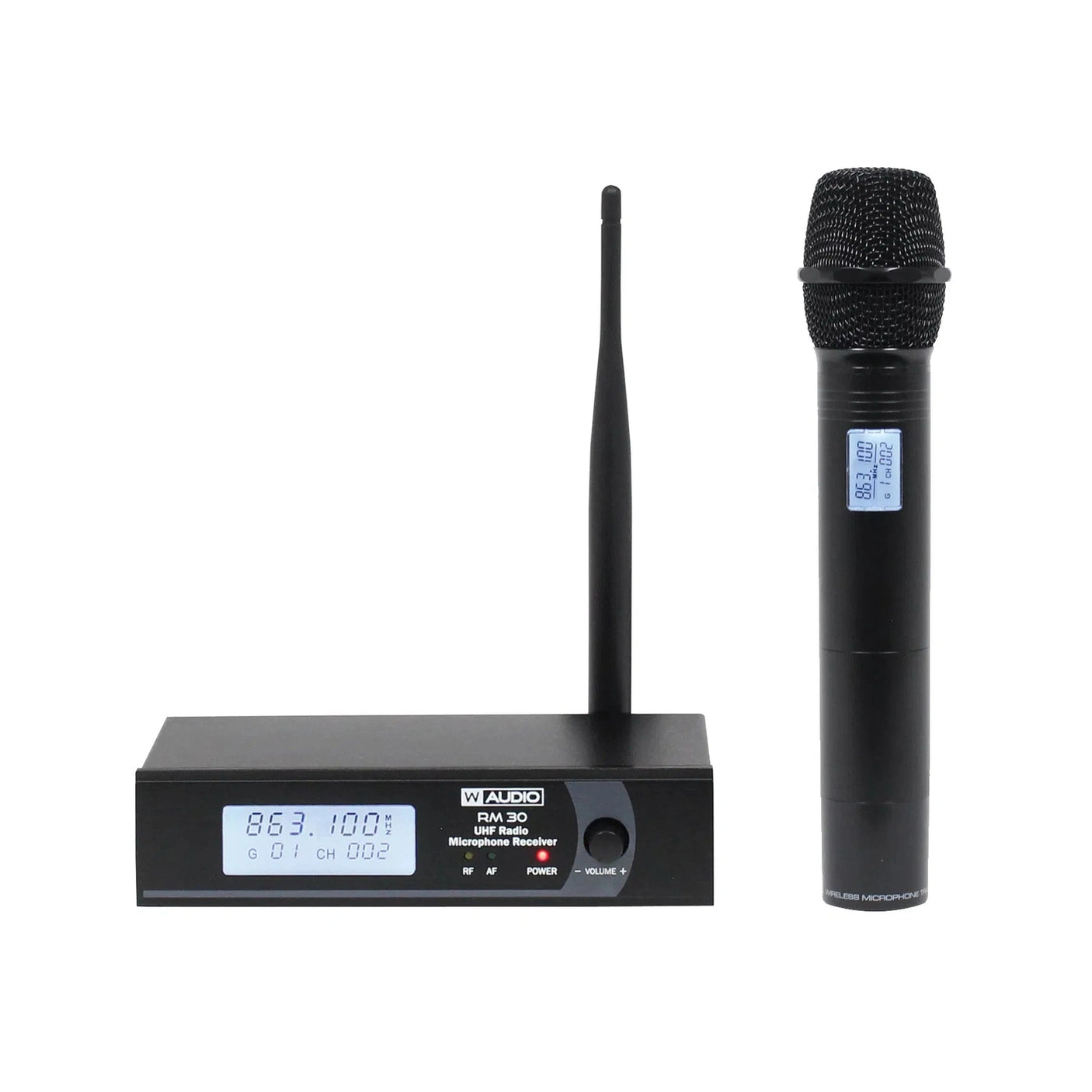 W Audio RM 30 Handheld Wireless Microphone System 863.1Mhz 1