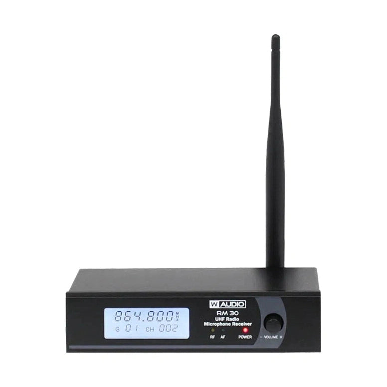 W Audio RM 30 Handheld Wireless Microphone System 864.8Mhz 2