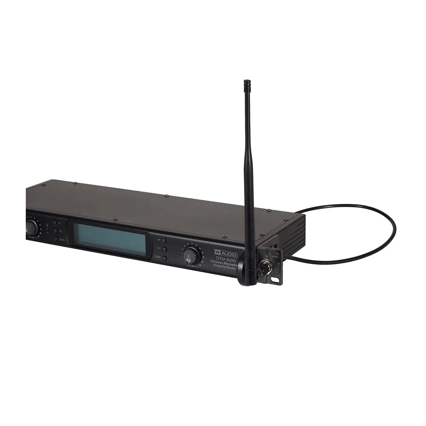 W Audio DTM 600H Dual Handheld Wireless Microphone System 606-614MHz 8