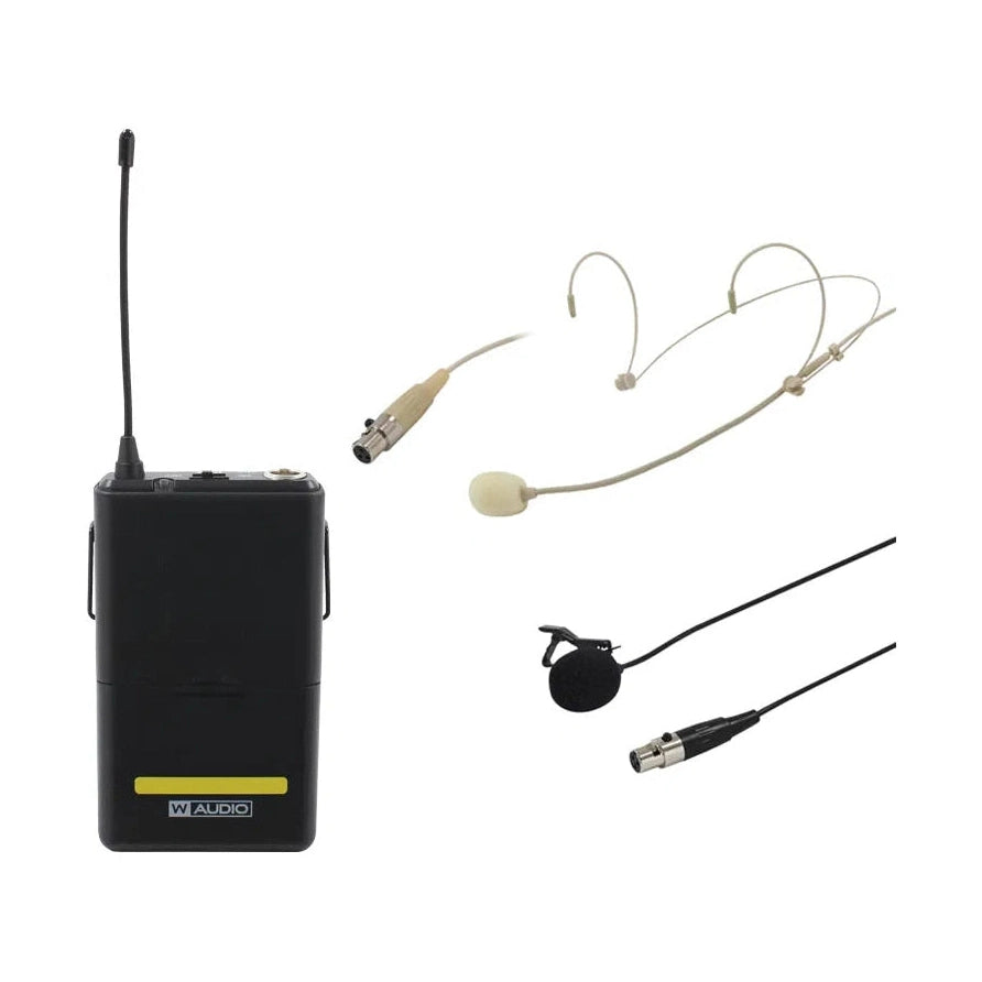 W Audio RM Quartet Headset & Lapel Beltpack Kit 863.01MHz 1