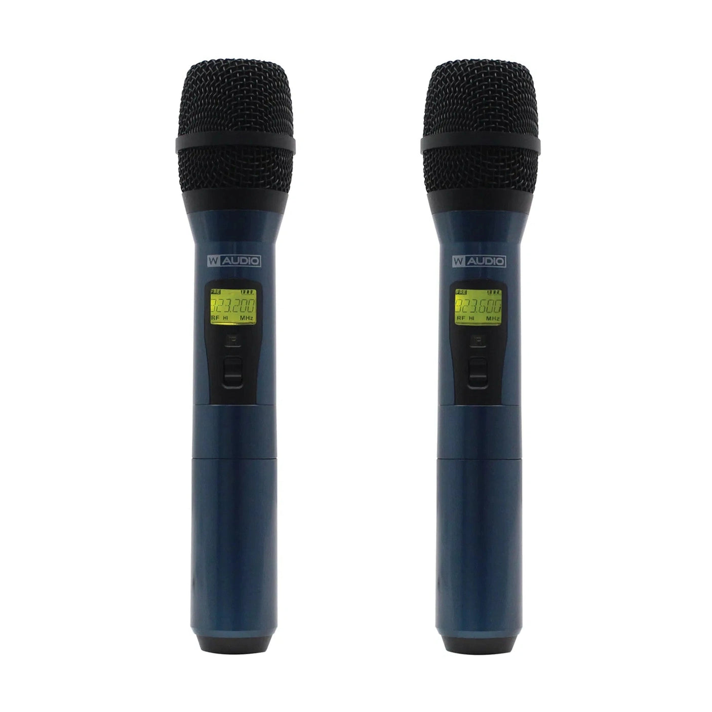 W Audio DQM 800H Quad Handheld Wireless Microphone System 823-865Mhz 6