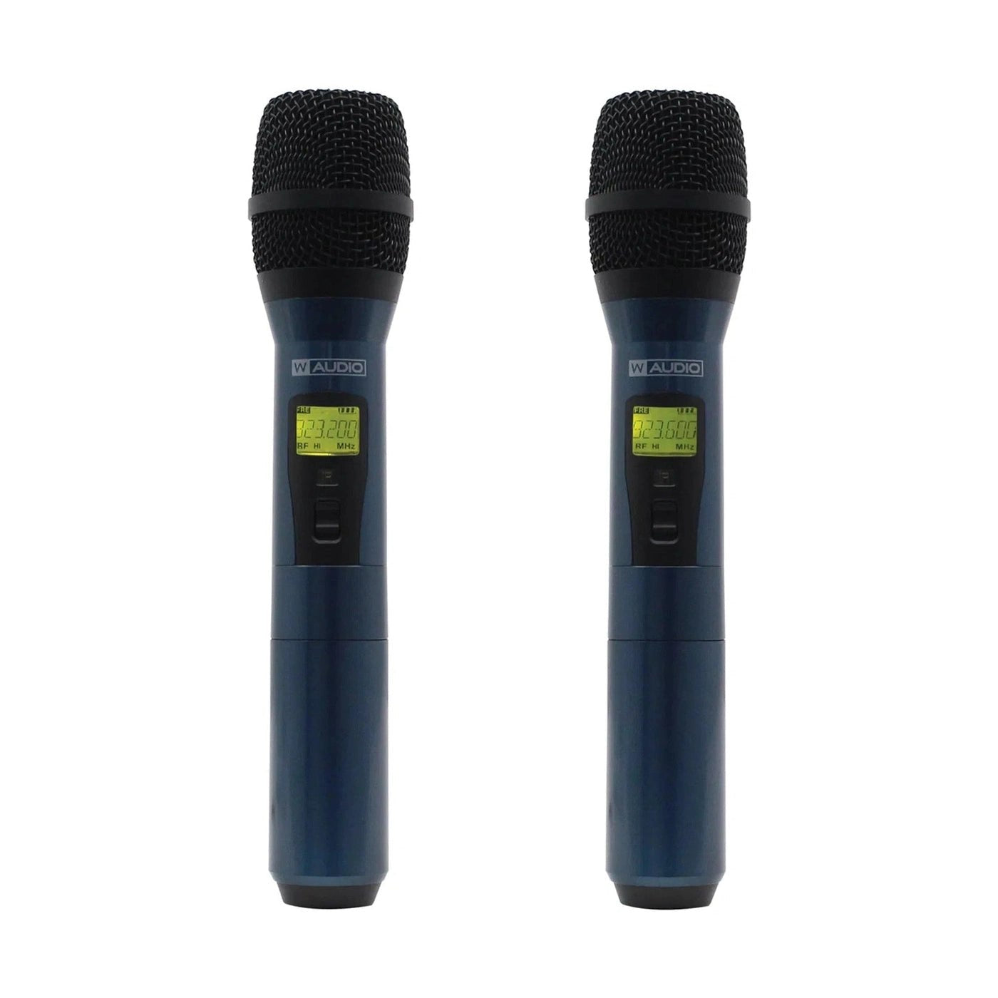 W Audio DQM 800H Quad Handheld Wireless Microphone System 823-865Mhz 6