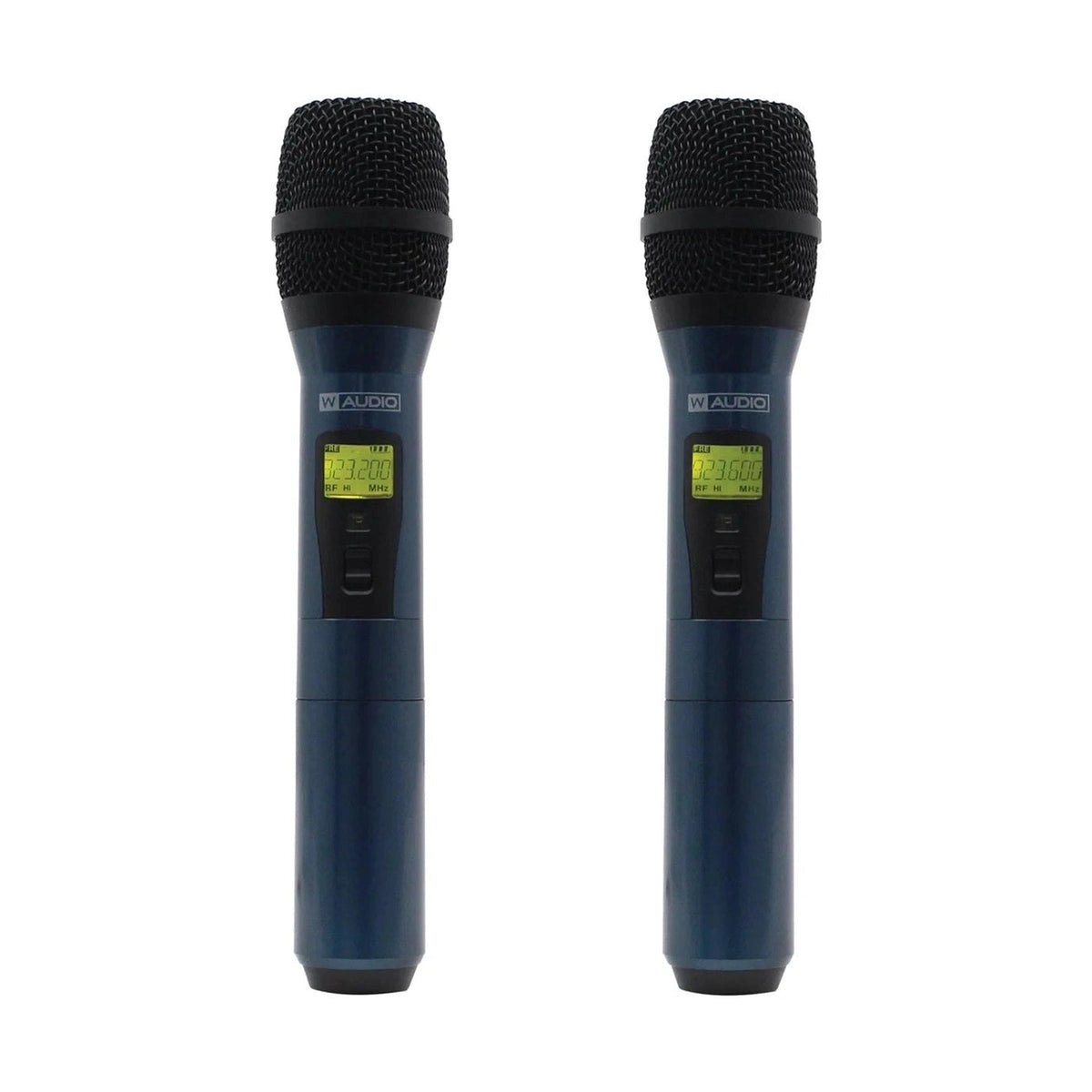 W Audio DQM 800H Quad Handheld Wireless Microphone System 823-865Mhz 6