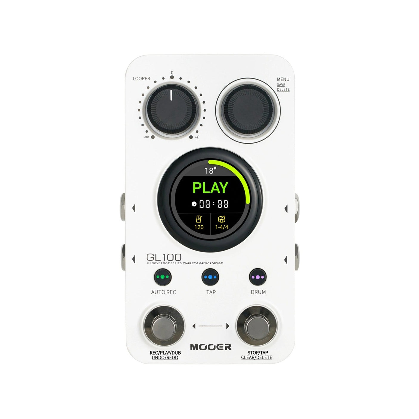 MOOER GL100 Groove Loop & Drum Station Pedal 1