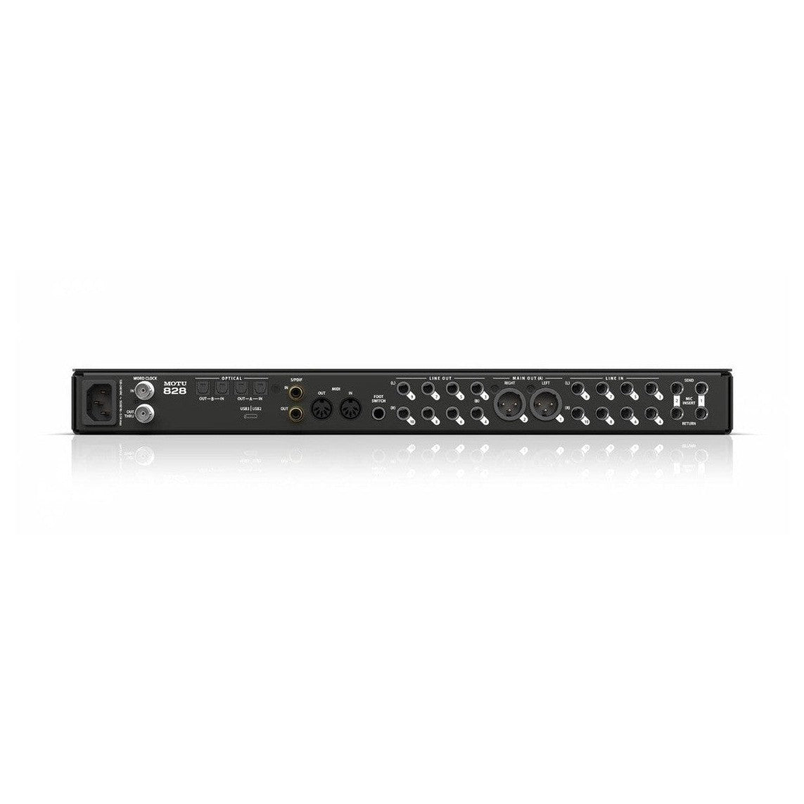 MOTU 828 28x32 USB-C Audio Interface 8