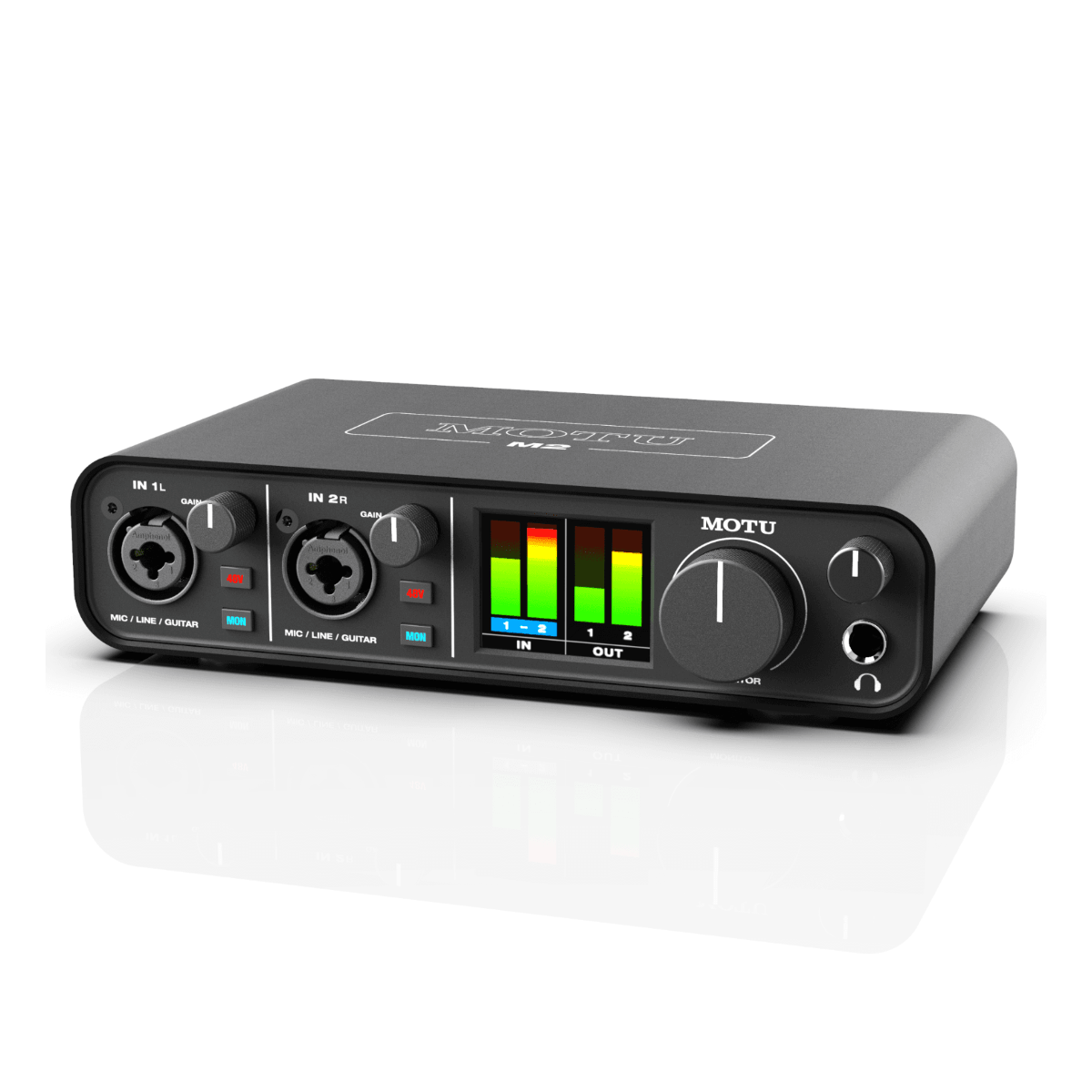 MOTU M2 2x2 USB-C Low-Latency Audio Interface 4