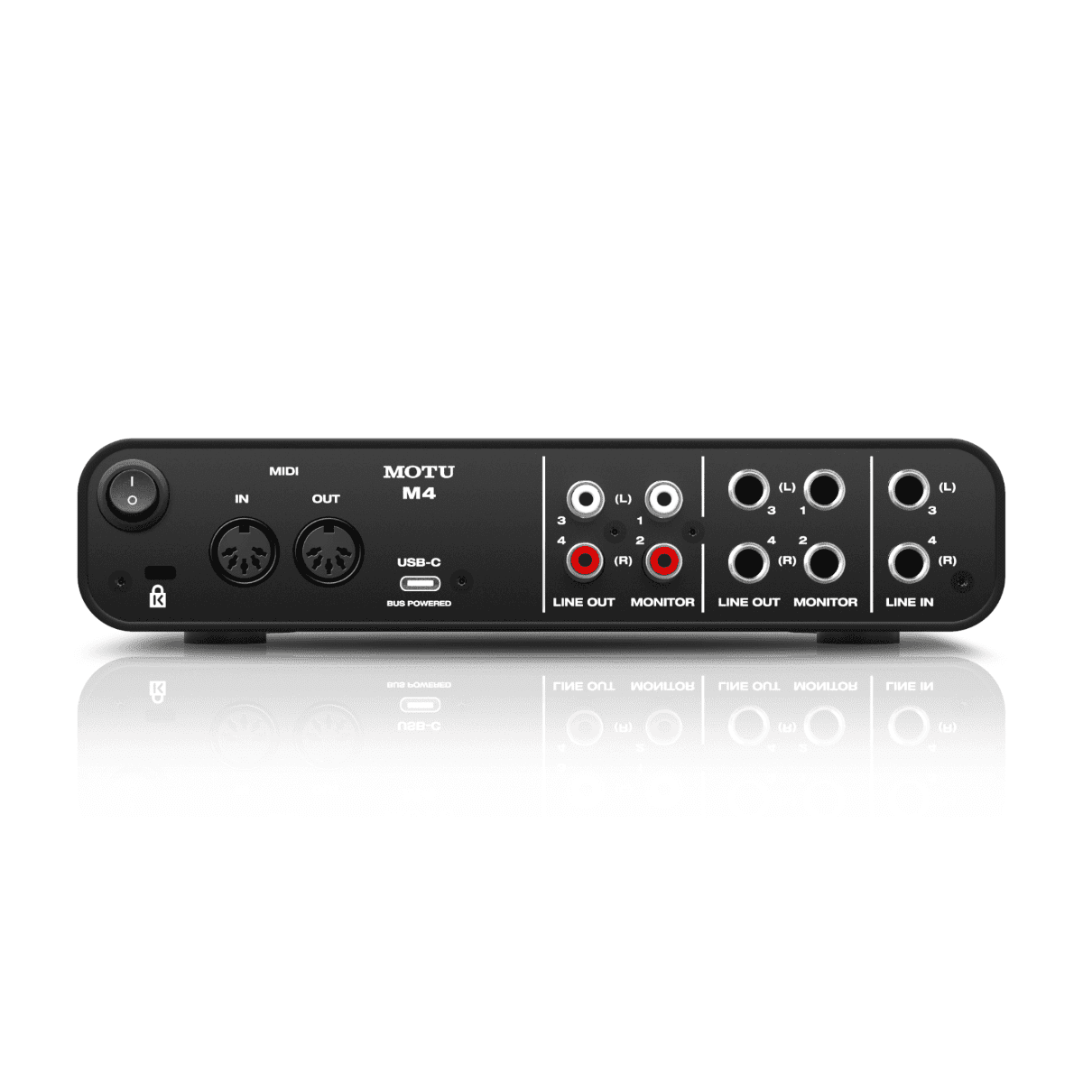 MOTU M4 4x4 USB-C Low-Latency Audio Interface 2
