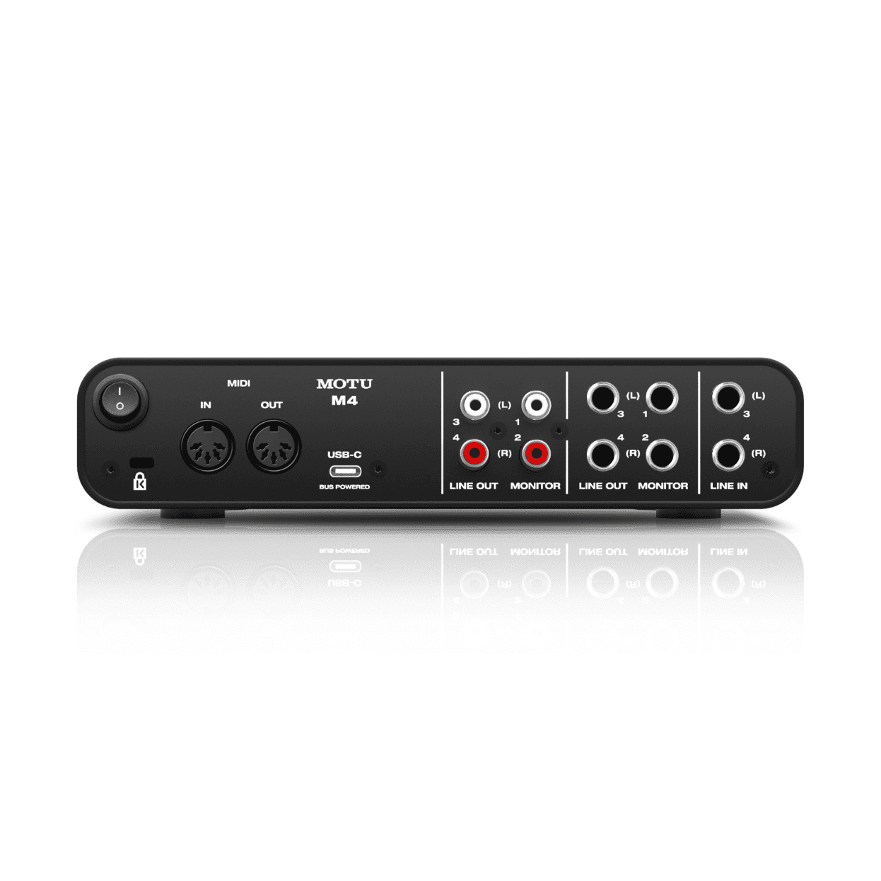 MOTU M4 4x4 USB-C Low-Latency Audio Interface 2