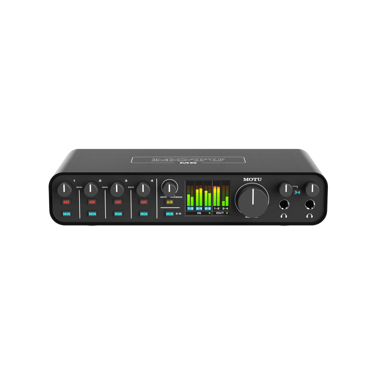 MOTU M6 6x4 USB-C Low-Latency Audio Interface 2