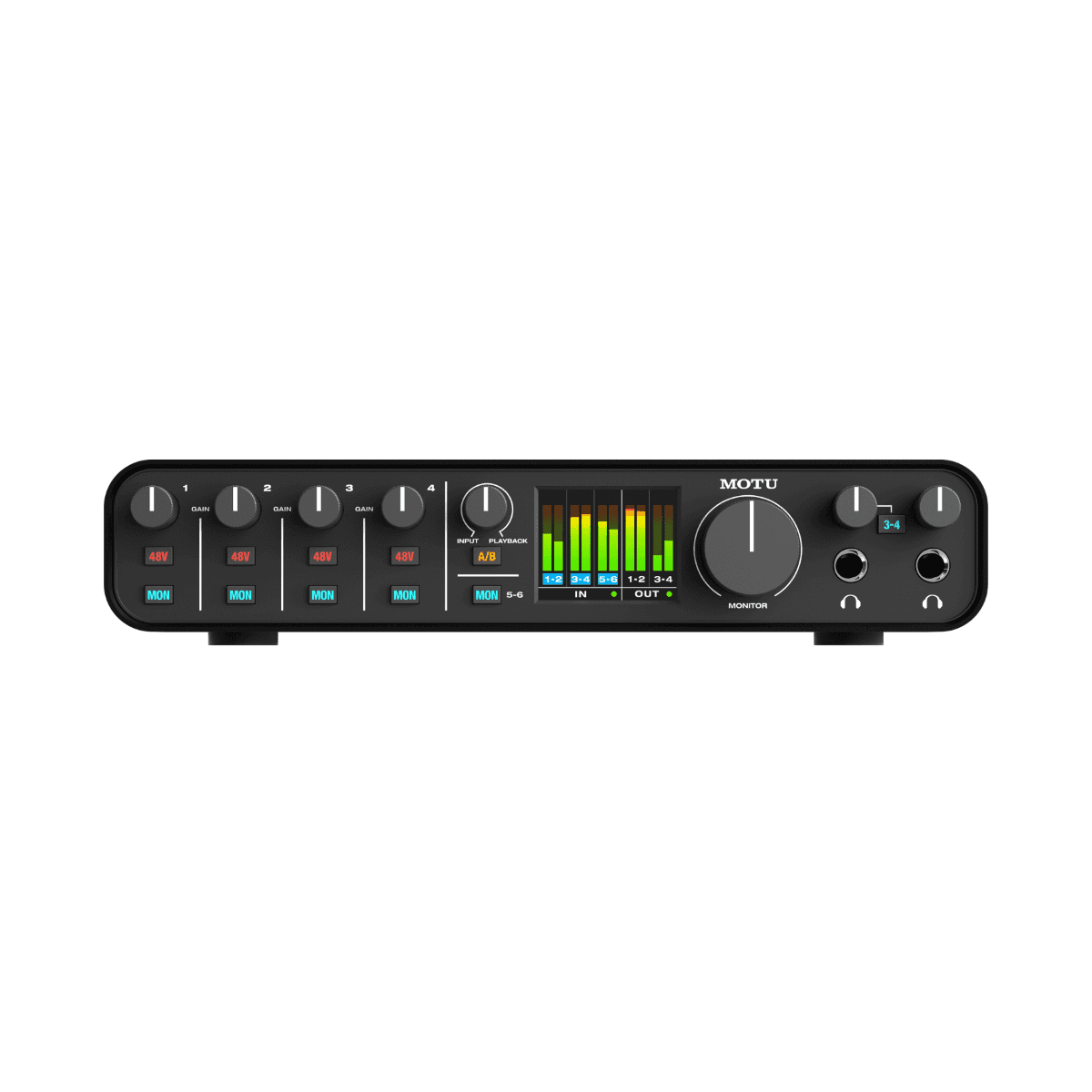 MOTU M6 6x4 USB-C Low-Latency Audio Interface 3