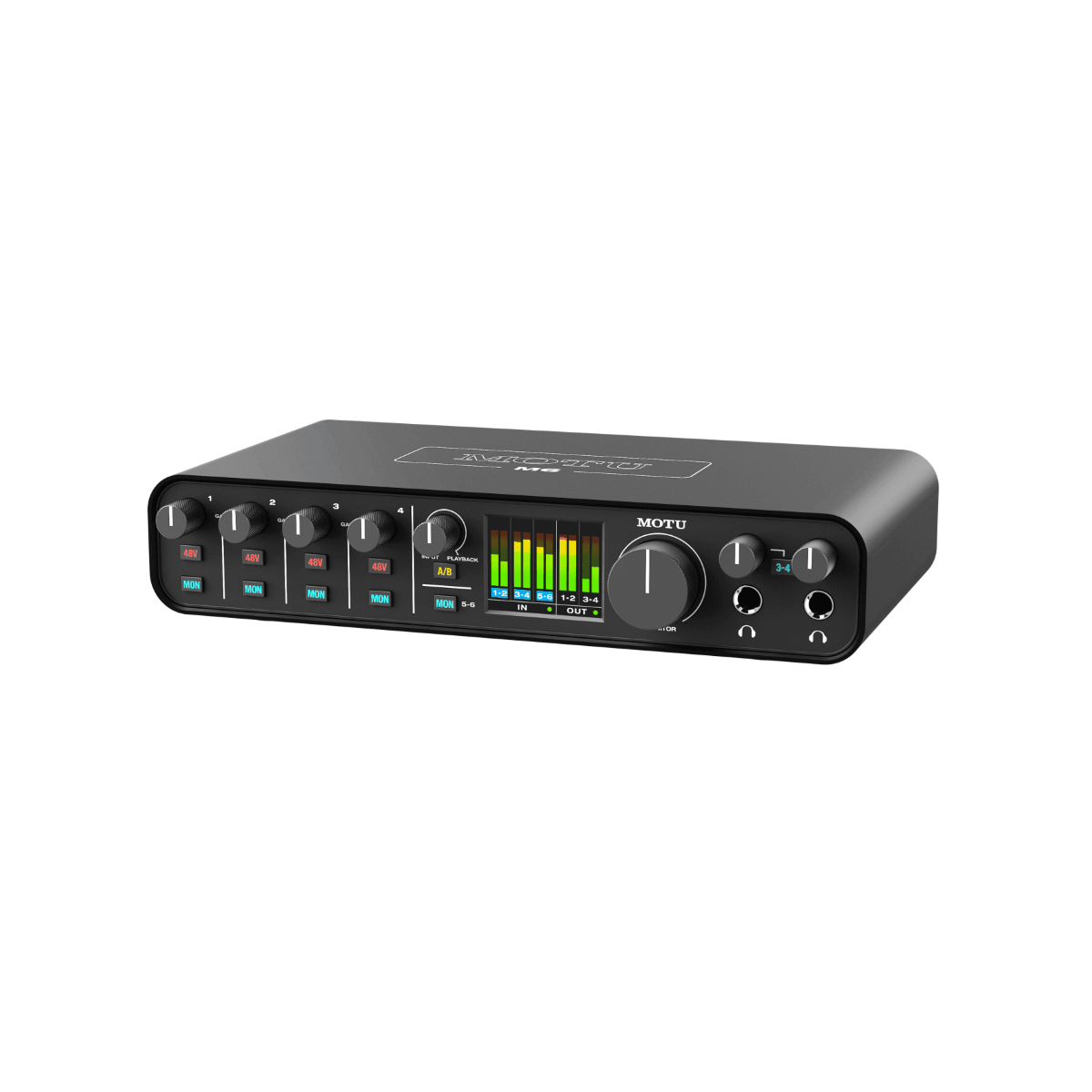 MOTU M6 6x4 USB-C Low-Latency Audio Interface 4