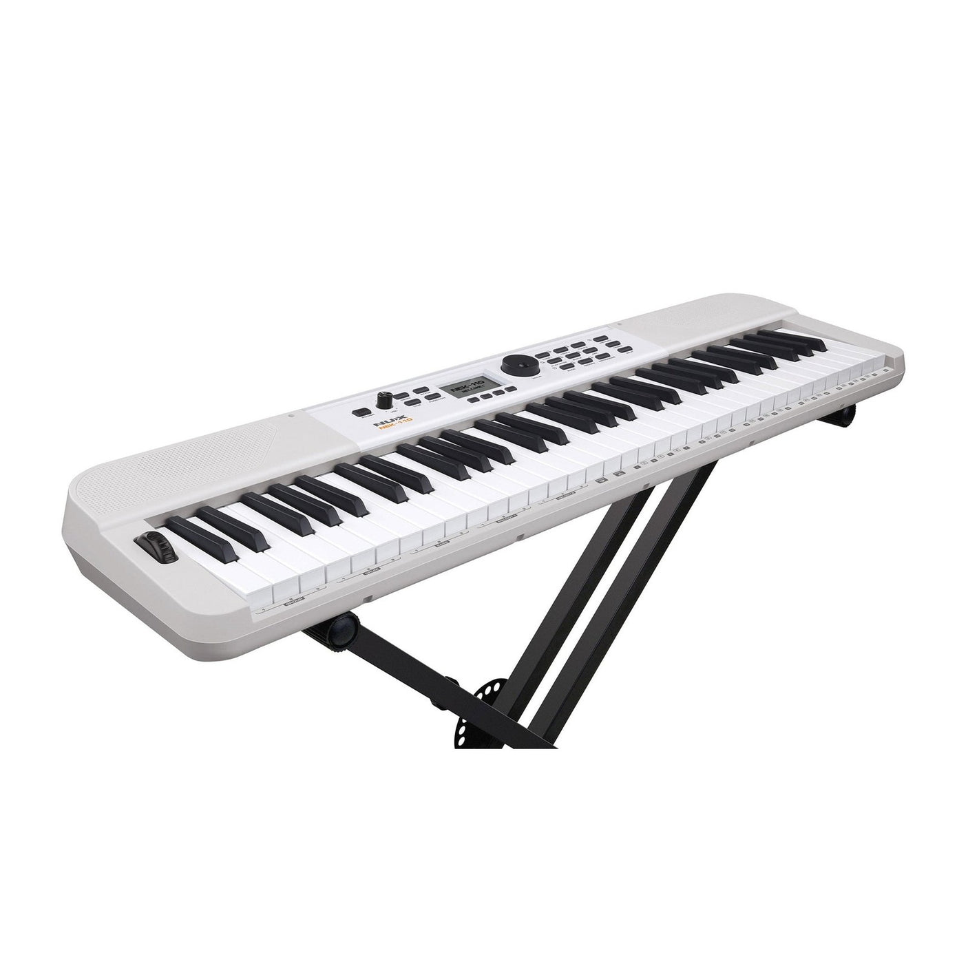 NUX NEK-110 61-Key Portable Keyboard - White 5