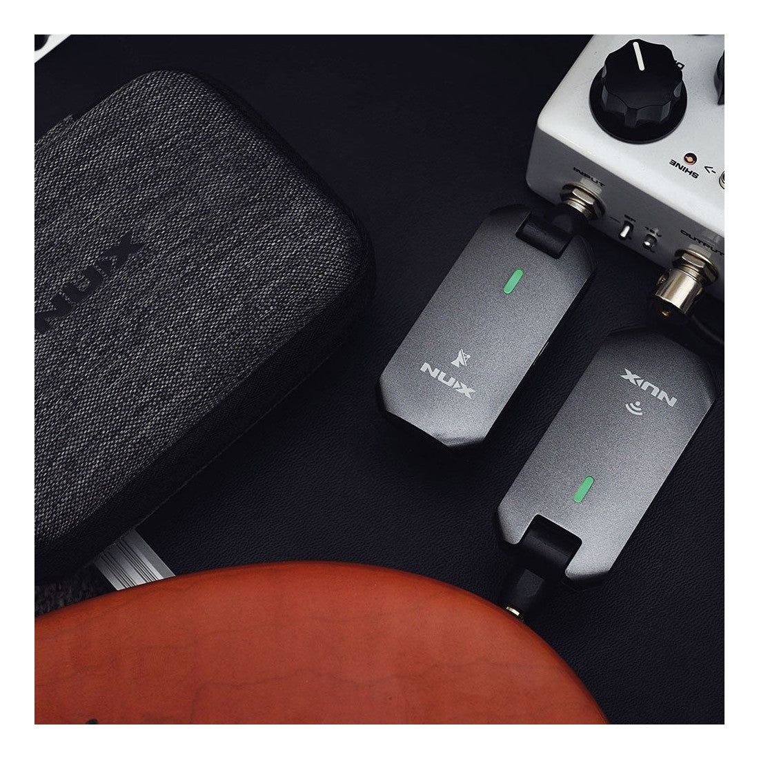 NUX C-5RC Rechargeable Wireless Guitar System 5.8GHz 6