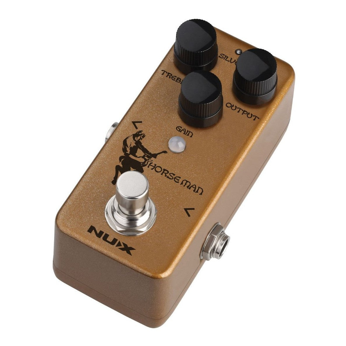 NUX Horseman Overdrive Pedal Front Top Angle