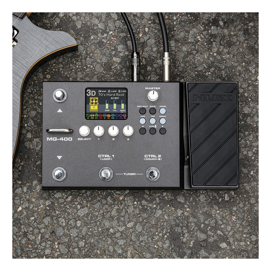NUX MG-400 Guitar Multi-FX Pedal 4