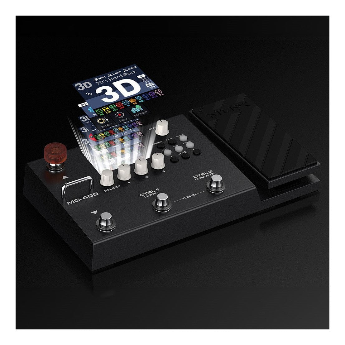 NUX MG-400 Guitar Multi-FX Pedal 6