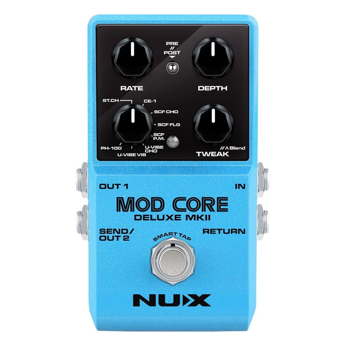 NUX Mod Core Deluxe MKII Guitar Modulation Pedal 1