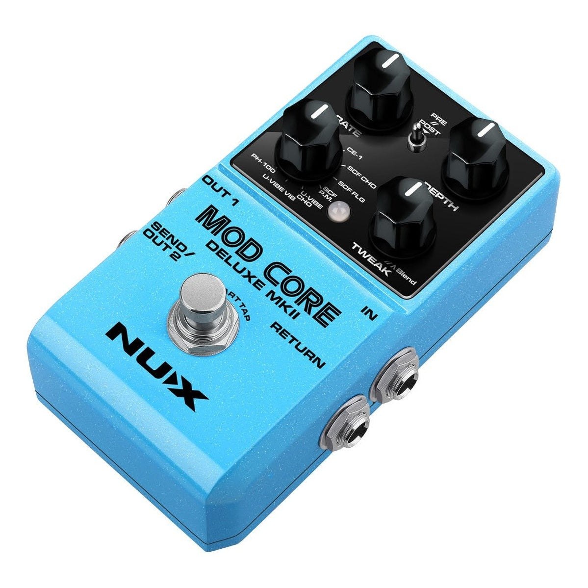 NUX Mod Core Deluxe MKII Guitar Modulation Pedal 2