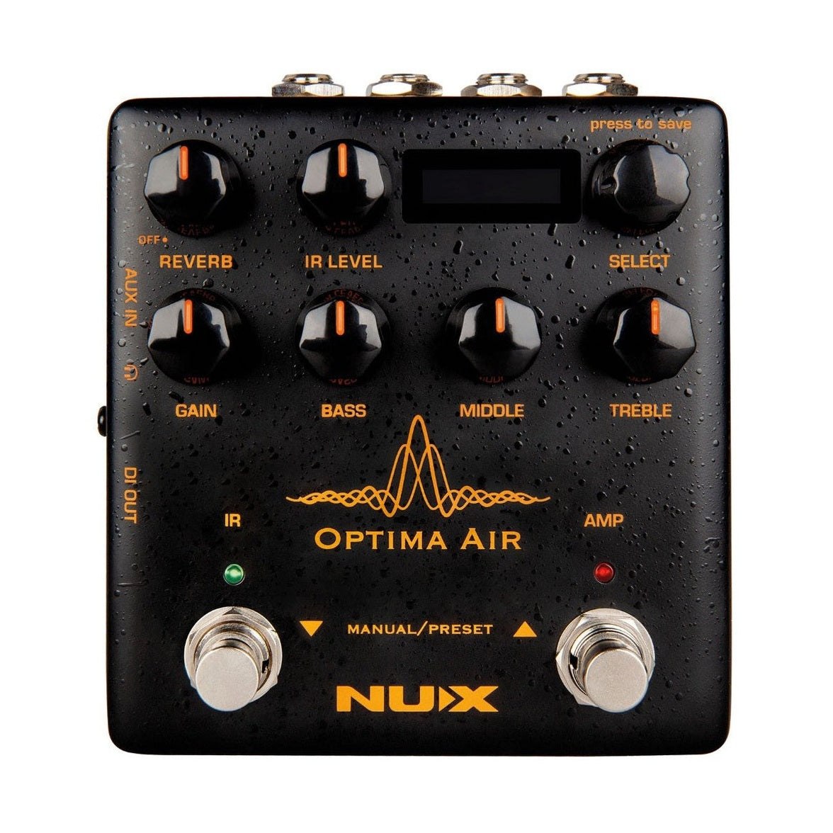 NUX Optima Air Acoustic Simulator & IR Loader Pedal 1