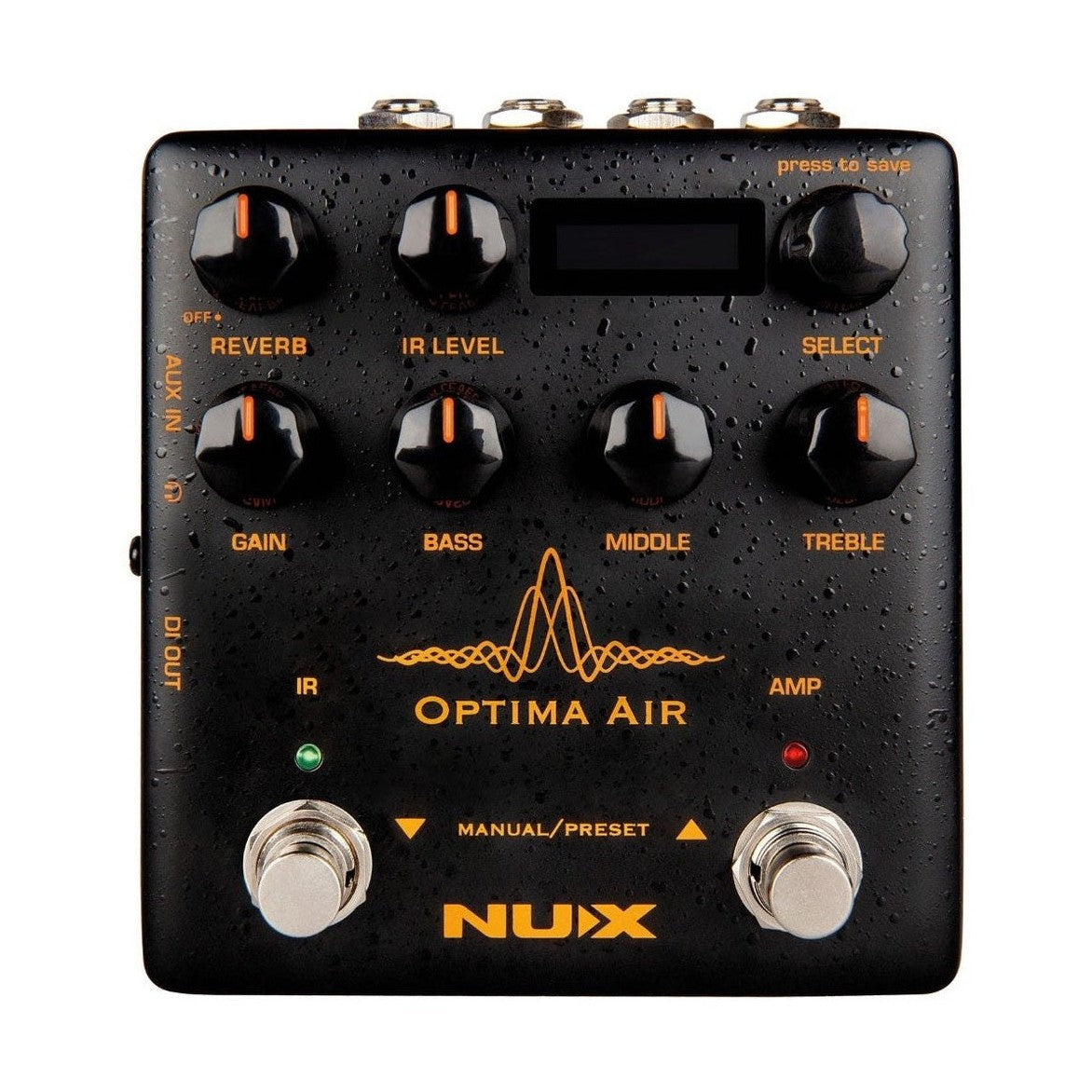 NUX Optima Air Acoustic Simulator & IR Loader Pedal 1