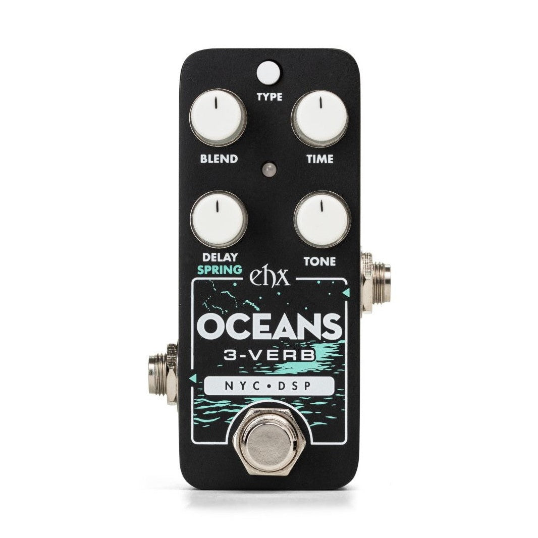 Electro-Harmonix Pico Oceans 3-Verb - Ultra-Compact Multi-Function Reverb Pedal 1