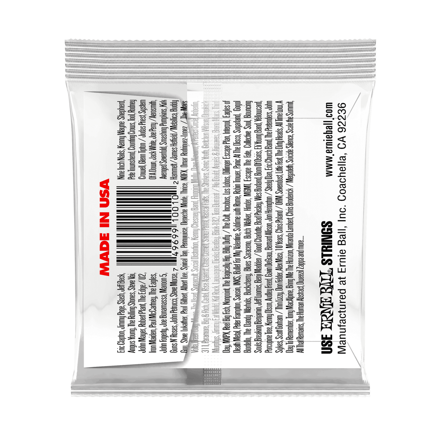 Ernie Ball .010 Plain Steel Electric or Acoustic Single Guitar String 2