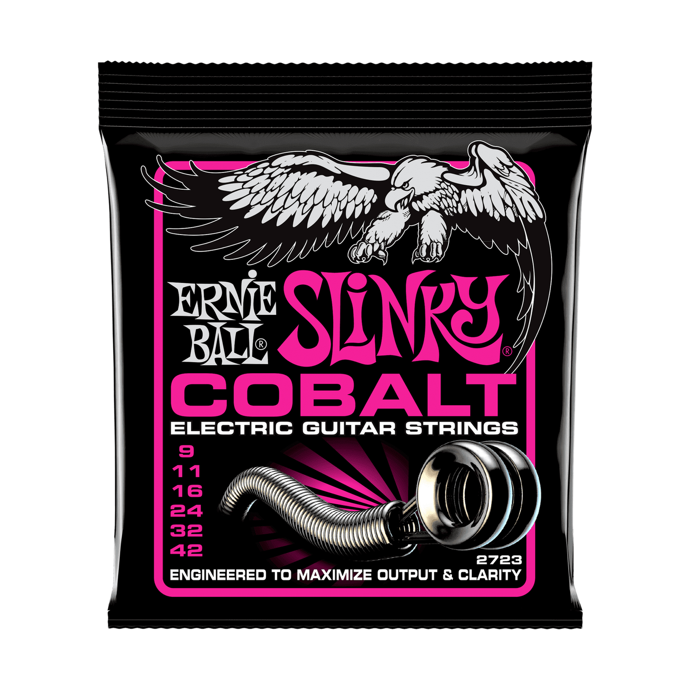 Ernie Ball Super Slinky Cobalt Electric Guitar Strings .009 - .042 1