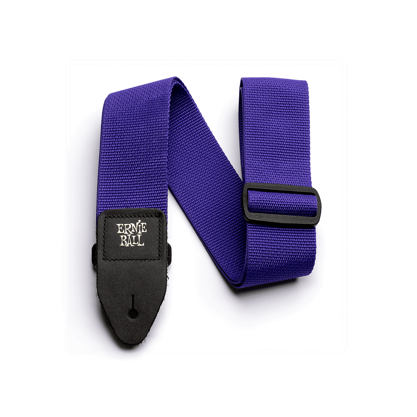 Ernie Ball Adjustable Polypro Electric and Bass Guitar Strap - Purple P04045 1