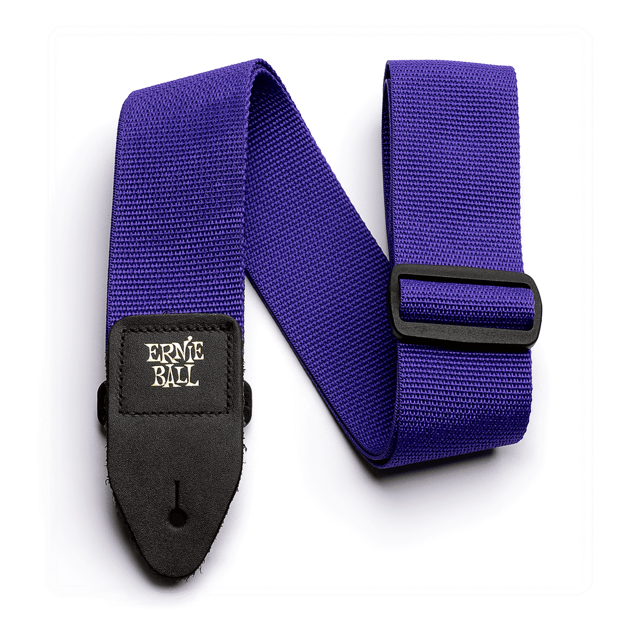 Ernie Ball Adjustable Polypro Electric and Bass Guitar Strap - Purple P04045 1