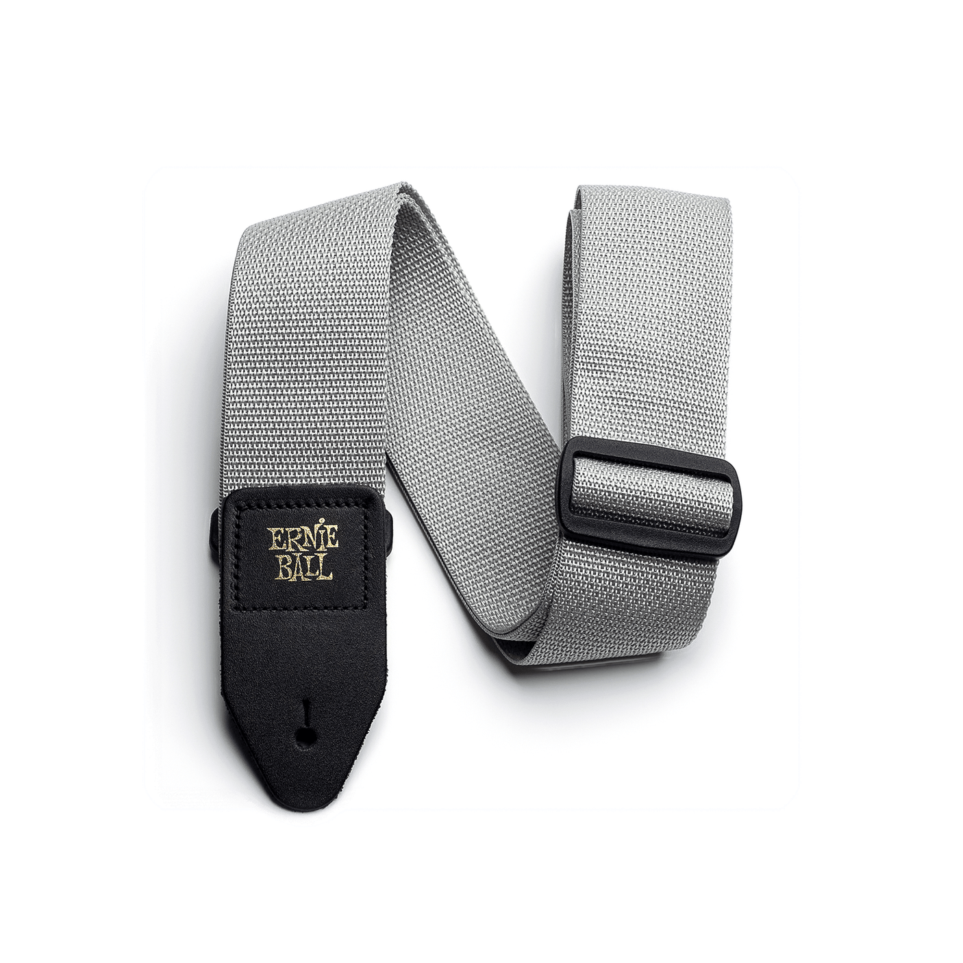 Ernie Ball Adjustable Polypro Electric and Bass Guitar Strap - Grey P04046 1