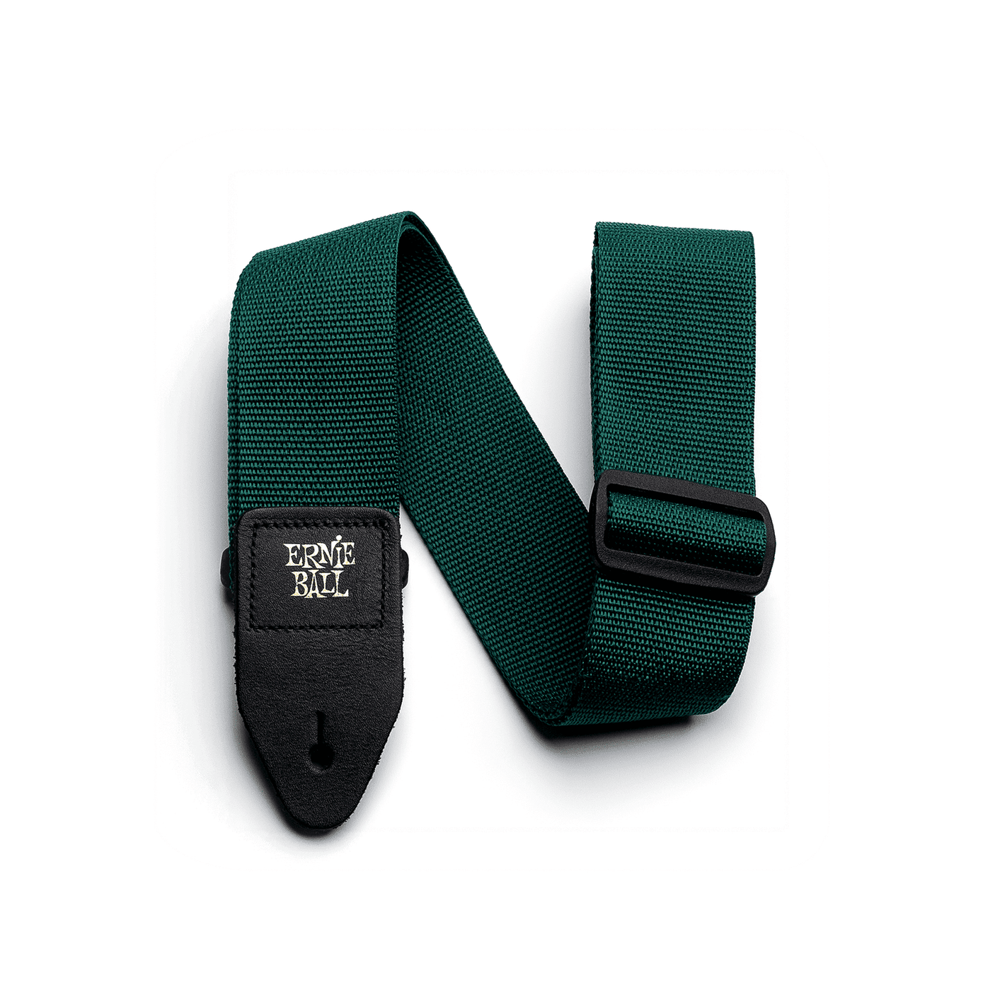 Ernie Ball Adjustable Polypro Electric and Bass Guitar Strap - Forest Green P04050 1