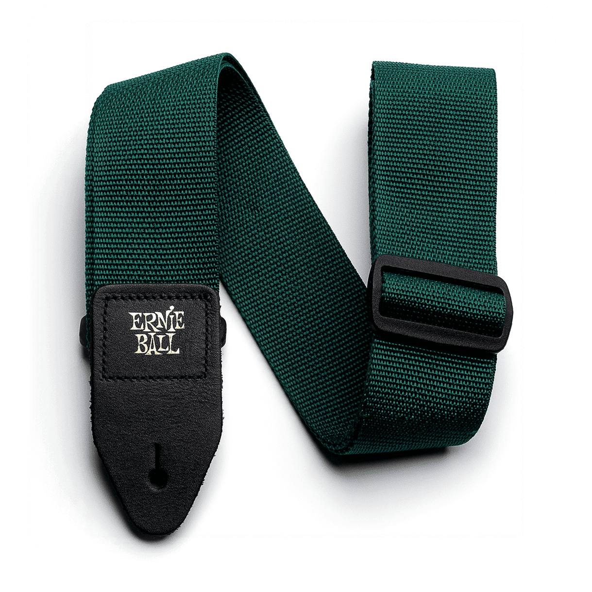 Ernie Ball Adjustable Polypro Electric and Bass Guitar Strap - Forest Green P04050 1