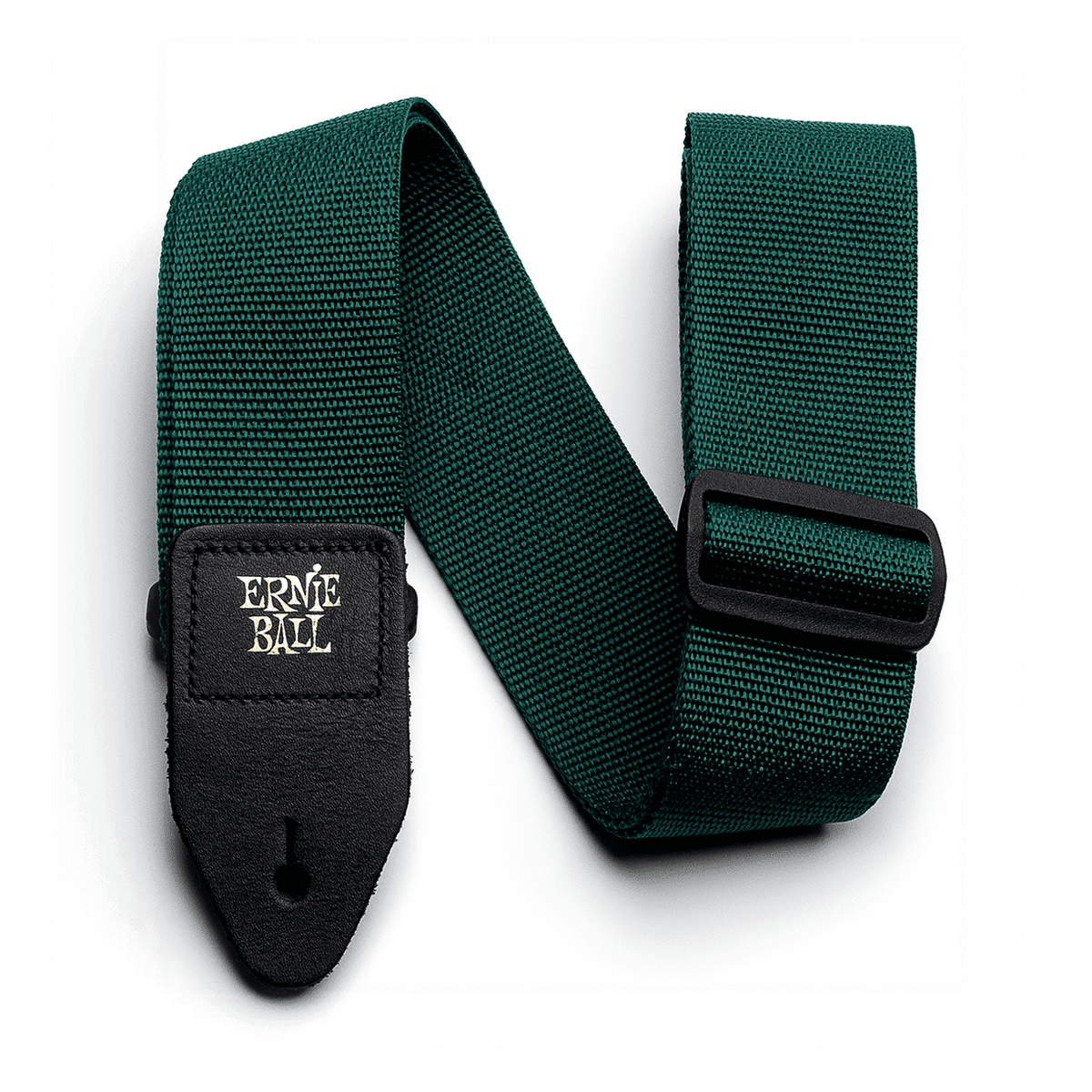 Ernie Ball Adjustable Polypro Electric and Bass Guitar Strap - Forest Green P04050 1