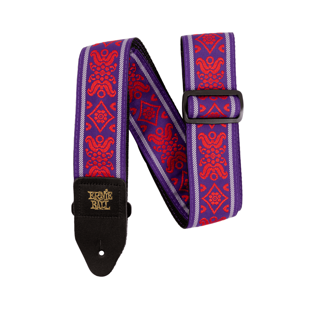 Ernie Ball Jacquard Guitar Strap - Royal Flush Red P05330 1