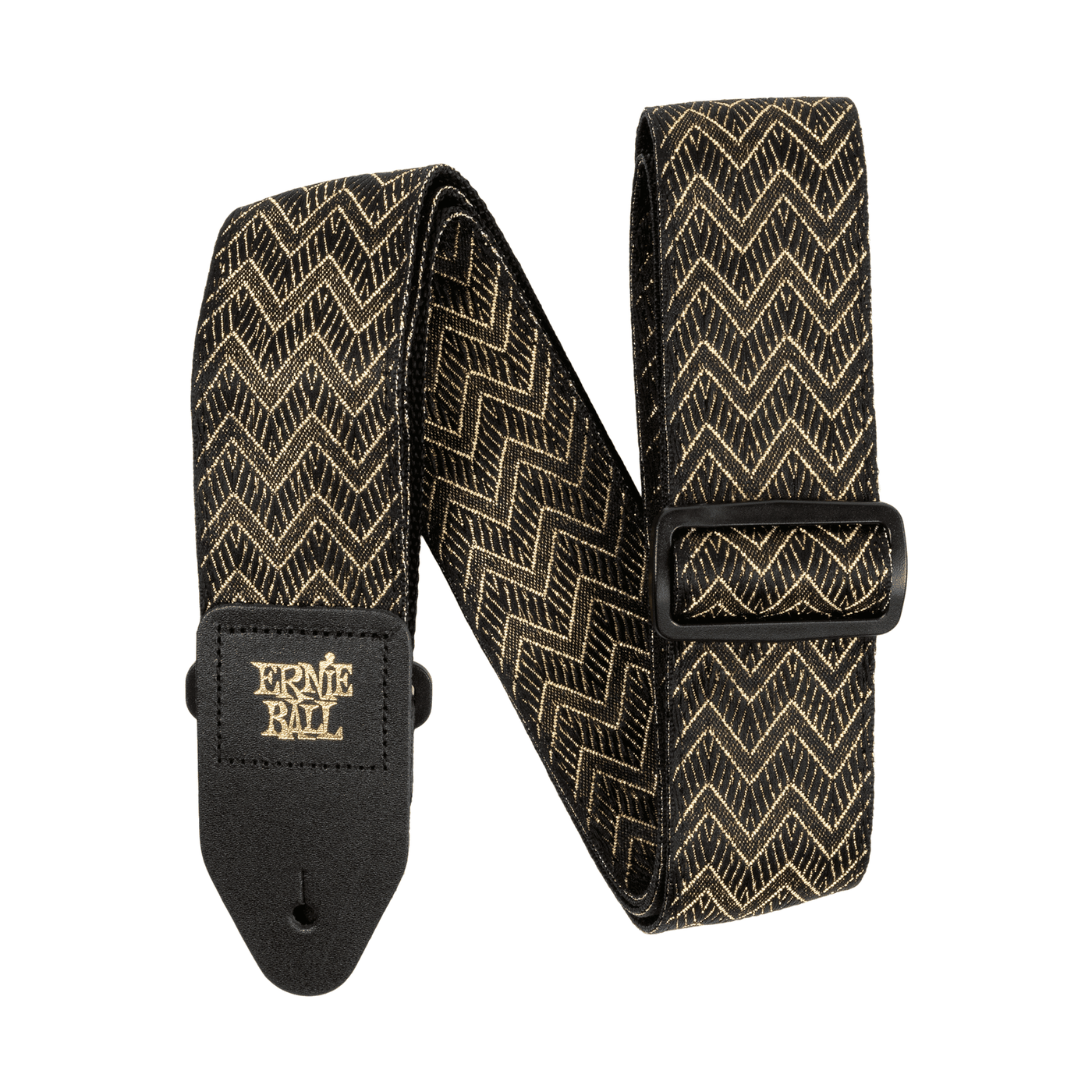 Ernie Ball Jacquard Guitar Strap - Golden Waves P05626 1