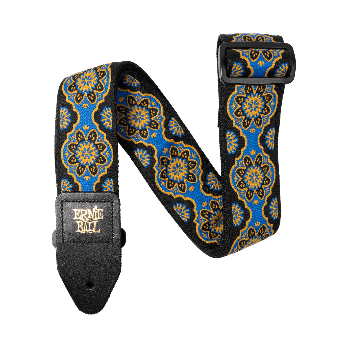 Ernie Ball Jacquard Guitar Strap - Kaleidoscope Blue P05634 1