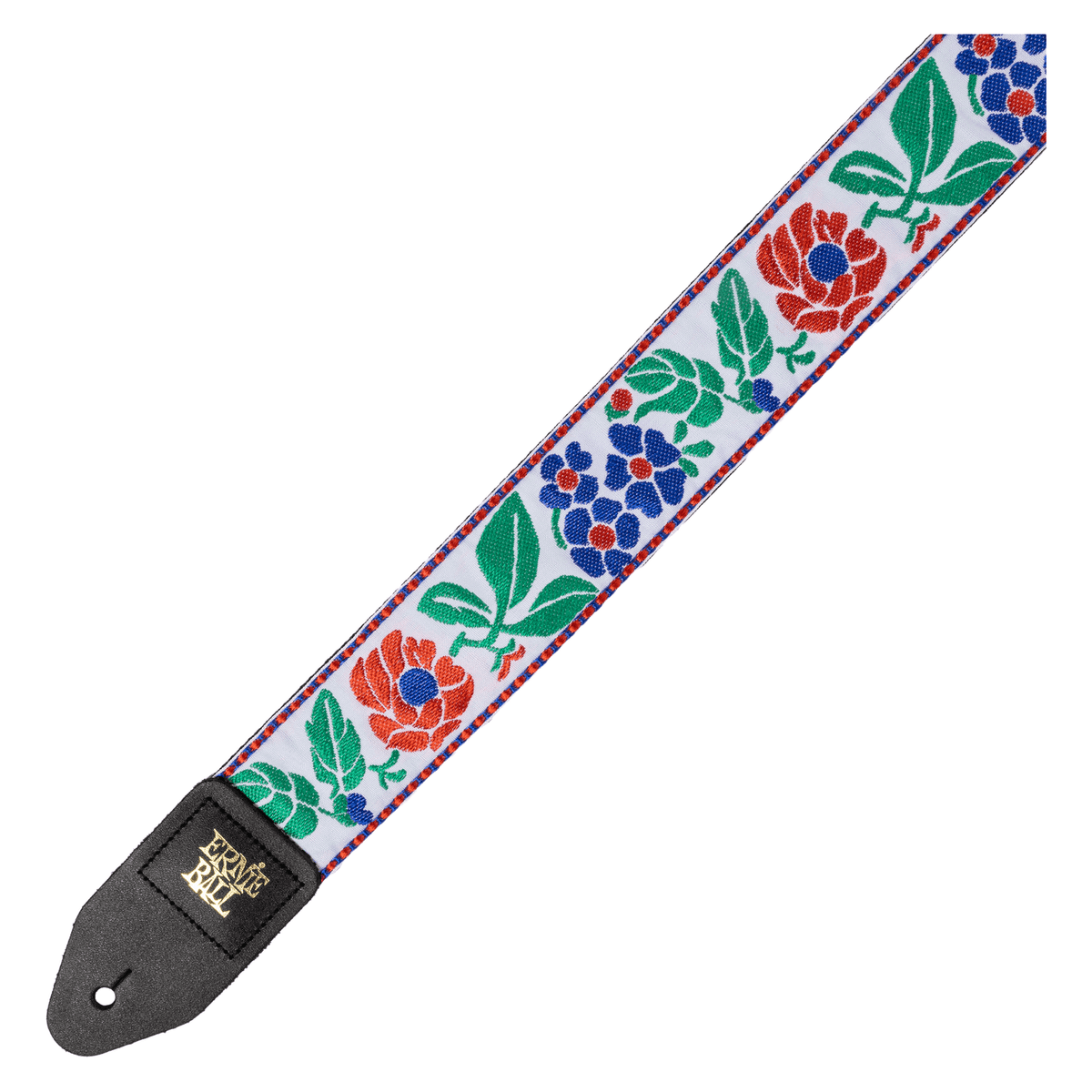Ernie Ball Jacquard Guitar Strap - Quilted Flora P05638 2