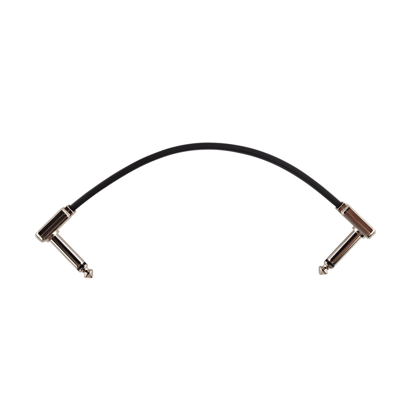 Ernie Ball Single Flat Ribbon Patch Cable - Black 15.24cm / 6" 1
