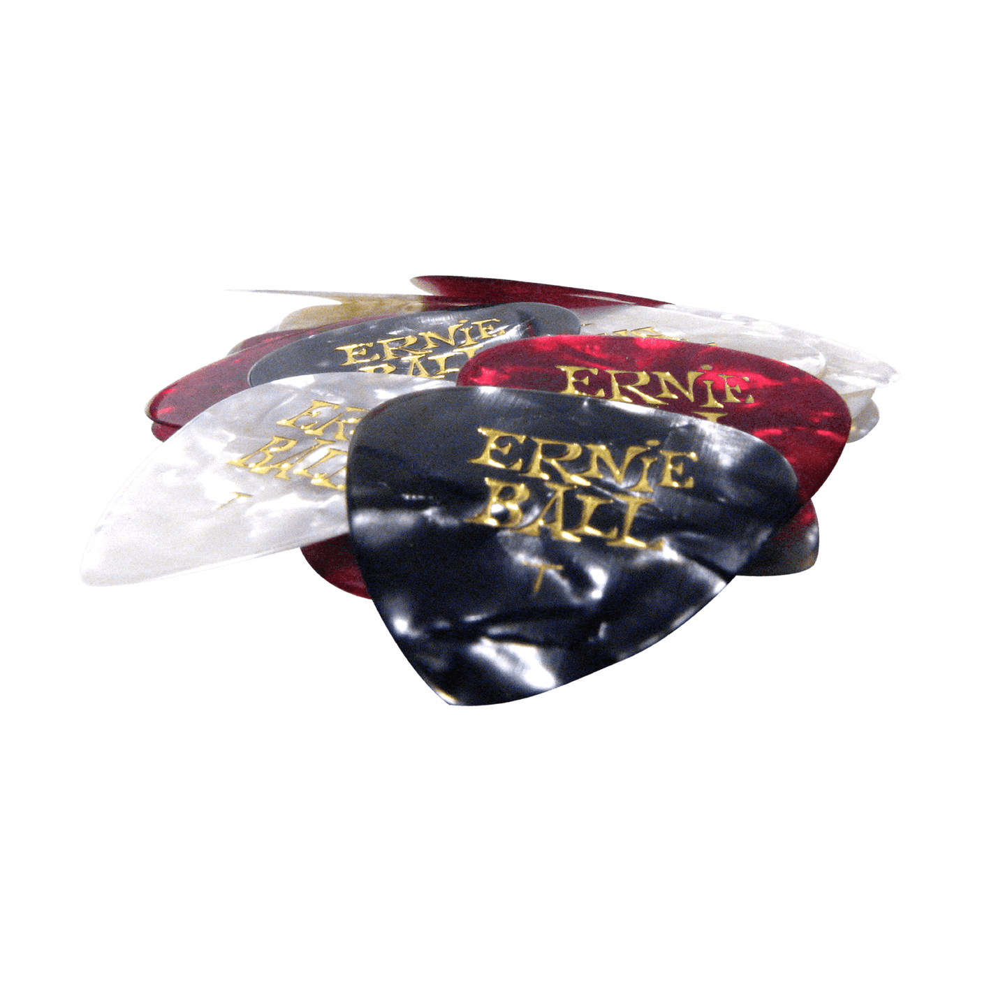 Ernie Ball Assorted Thin Pearloid Cellulose Guitar Picks - 24 Pack 1