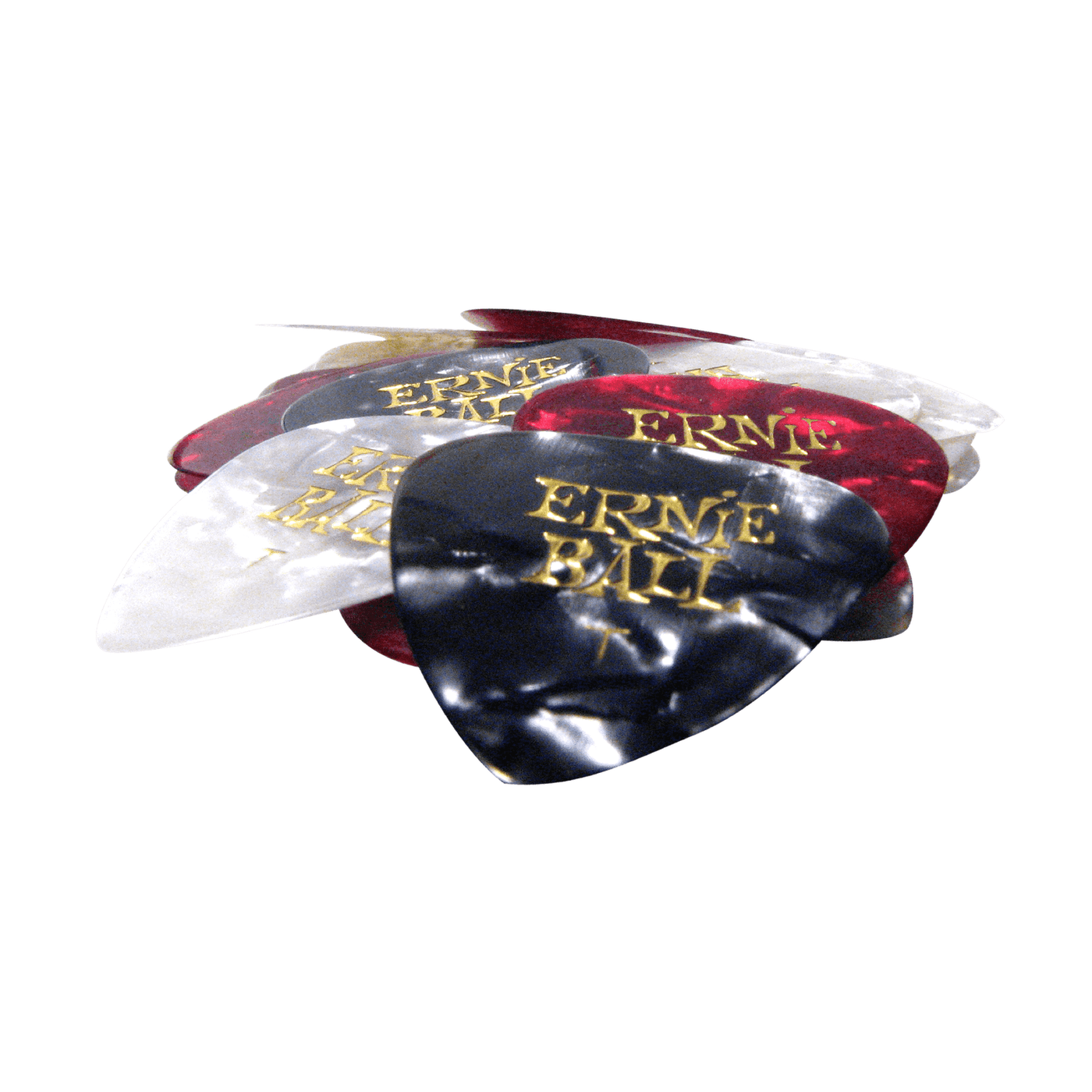 Ernie Ball Assorted Thin Pearloid Cellulose Guitar Picks - 24 Pack 1