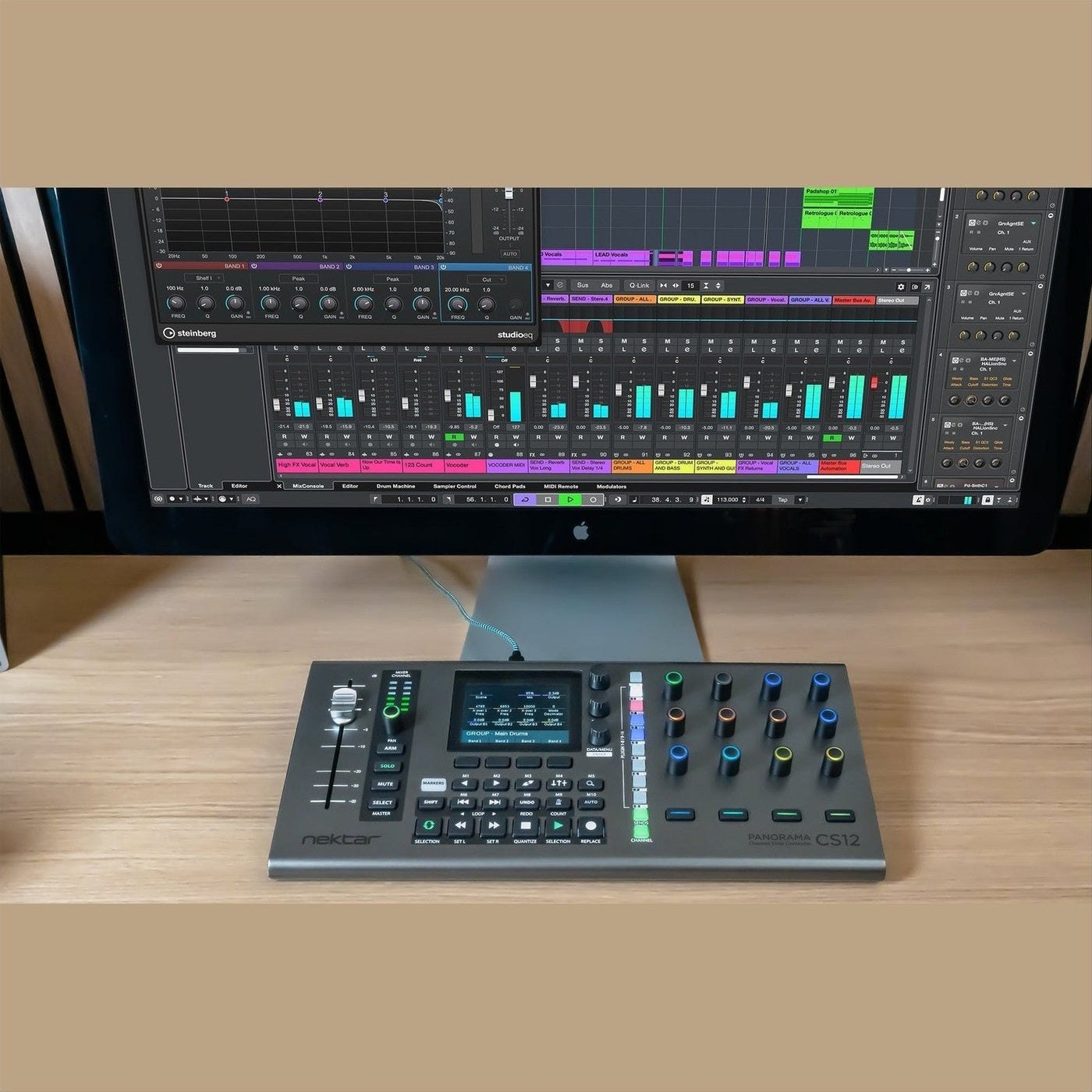 Nektar Panorama CS12 MIDI DAW Controller for Cubase & Logic Pro 7