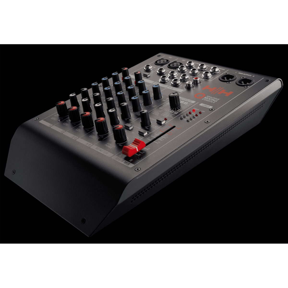 HH Audio Q-Series Q6FX - Professional 6-Channel Analogue Mixer with DSP 8