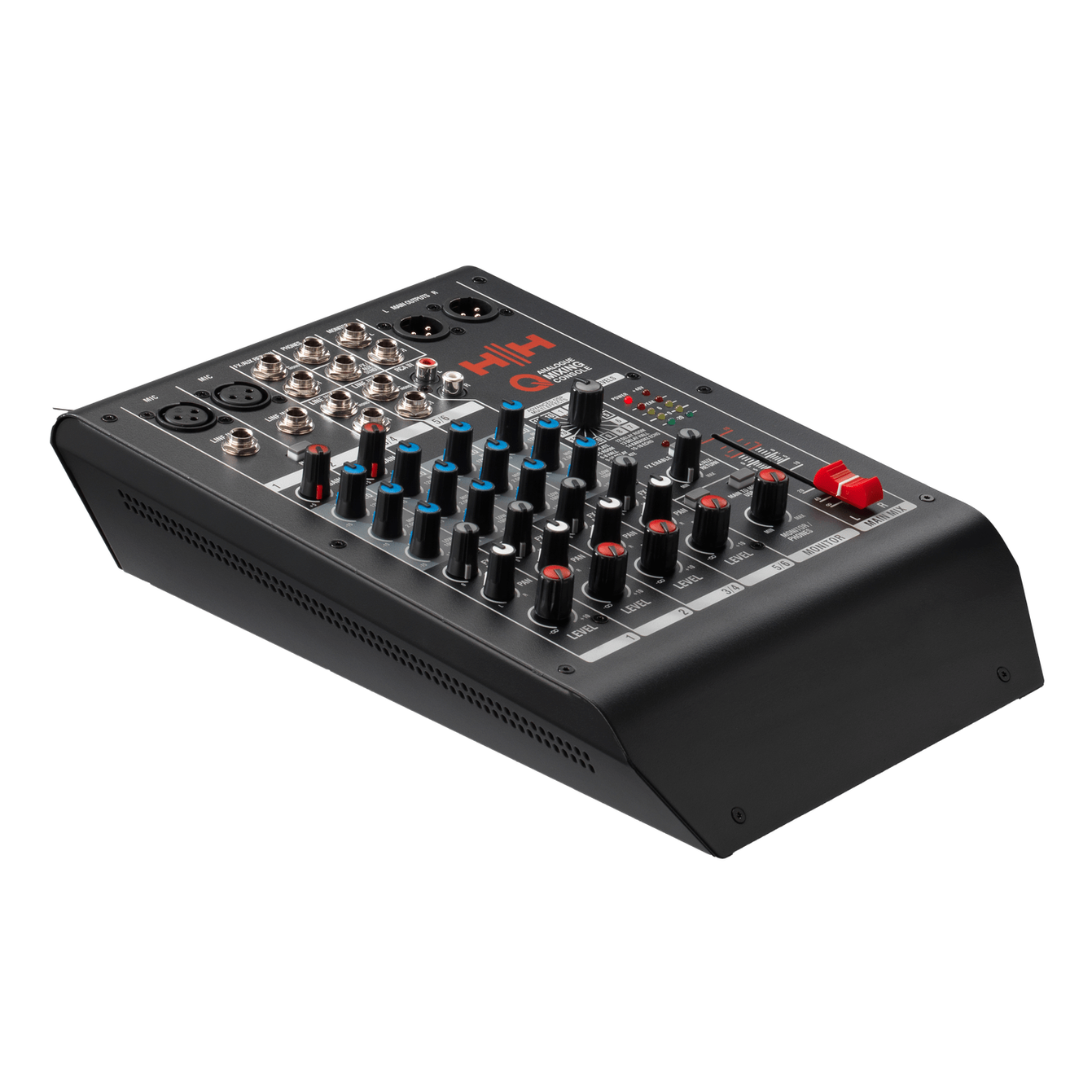 HH Audio Q-Series Q6FX - Professional 6-Channel Analogue Mixer with DSP 3