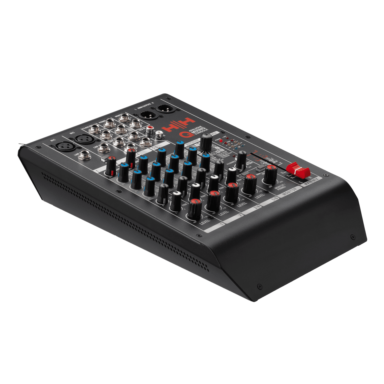 HH Audio Q-Series Q6FX - Professional 6-Channel Analogue Mixer with DSP 3